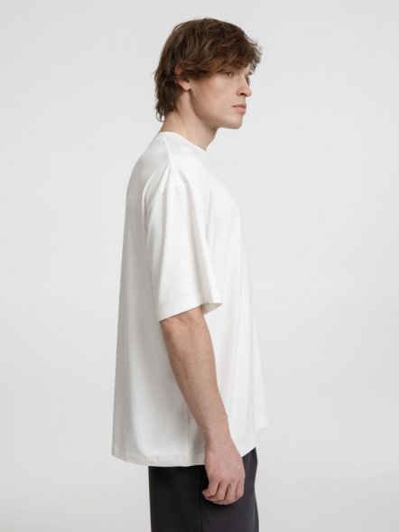 Футболка оверсайз унисекс Lavinia, белая 