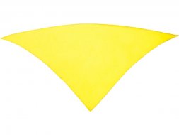 Шейный платок FESTERO треугольной формы, желтый