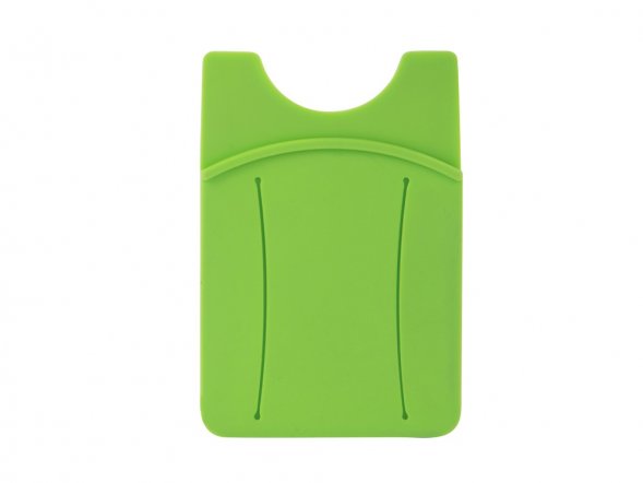 Картхолдер для телефона с держателем Trighold, лайм 