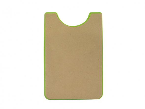 Картхолдер для телефона с держателем Trighold, лайм 