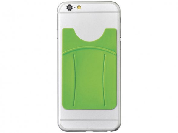 Картхолдер для телефона с держателем Trighold, лайм 