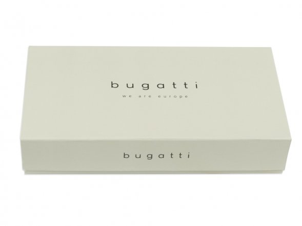 Кошелёк женский BUGATTI Sina, зеленый, воловья кожа/полиэстер, 13,7х3х9,5 см 