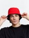 Панама Nylon двусторонняя, темно-синяя с красным 