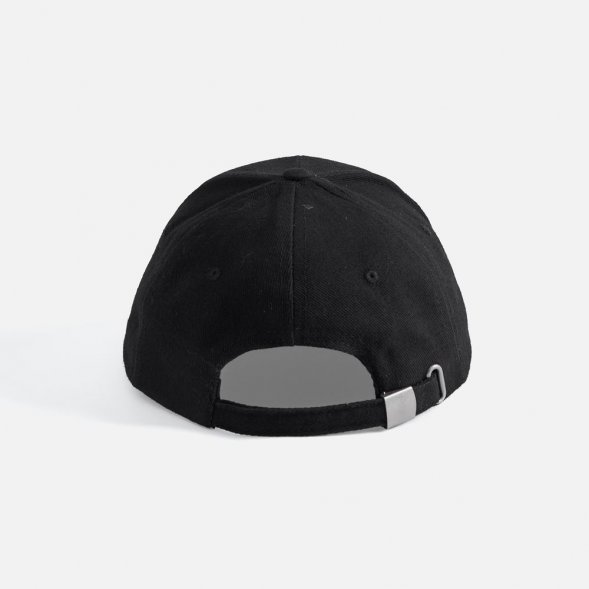 Бейсболка Buffalo, черная с красным 