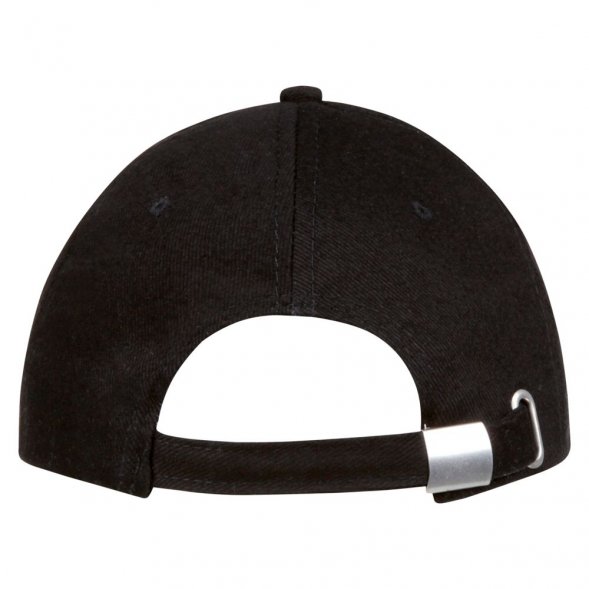 Бейсболка Buffalo, черная с красным 