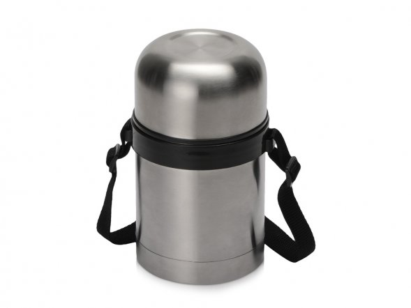 Термос для еды, 500 мл, серебристый 