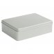 Коробка Pragmax L, прямоугольная, серебристая 