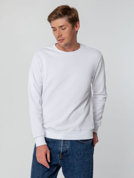 Свитшот унисекс Sublimatism, белый 