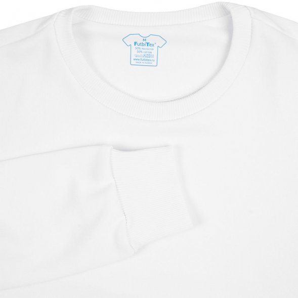 Свитшот унисекс Sublimatism, белый 