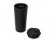 Стакан-тамблер Moment с кофейной крышкой, 350 мл, цвет черный 