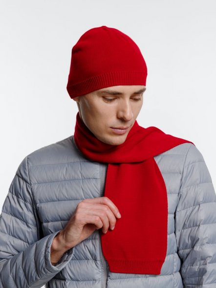 Шарф Siver, красный 