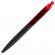 Ручка шариковая Prodir QS01 PRT-P Soft Touch, черная с красным 