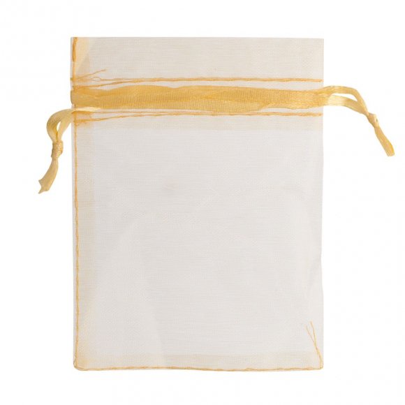Мешочек подарочный Gauze, золотистый 