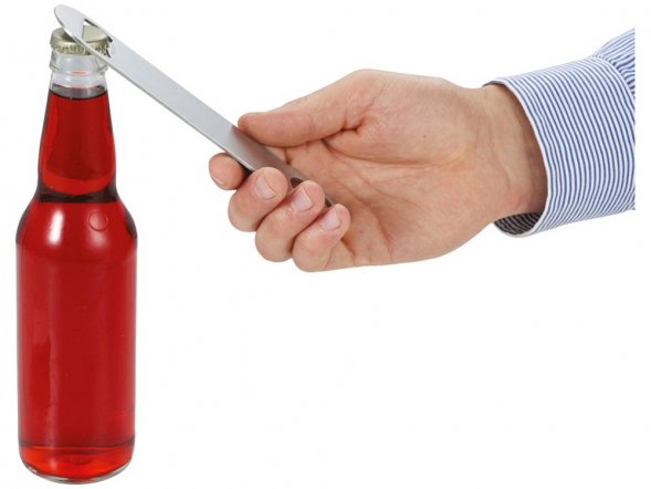 Открывалка Paddle, серебристый 