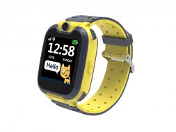 Детские часы Canyon Tony KW-31, желто-серый