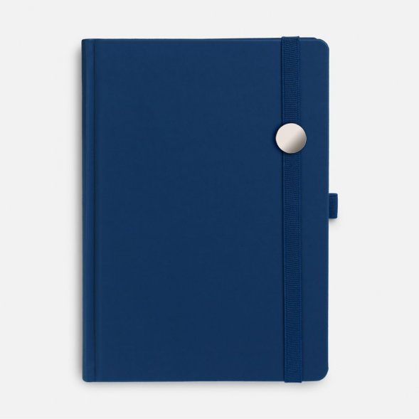 Ежедневник Favor Metal, недатированный, синий 