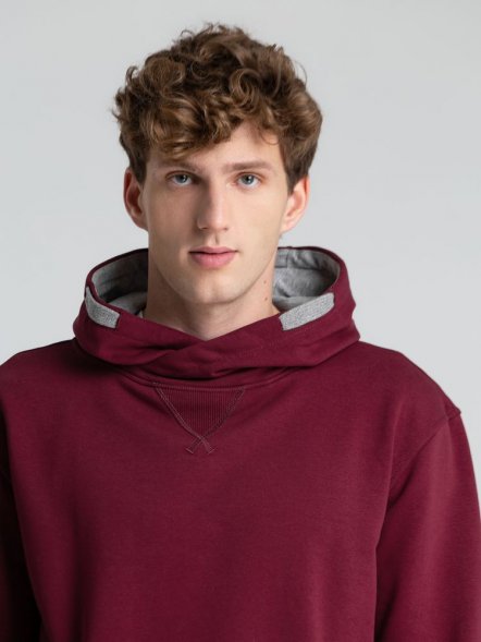 Толстовка Kulonga Terry, бордовая 