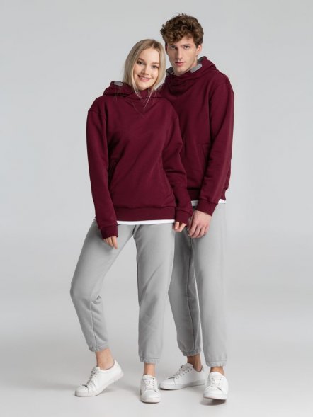 Толстовка Kulonga Terry, бордовая 