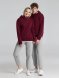 Толстовка Kulonga Terry, бордовая 