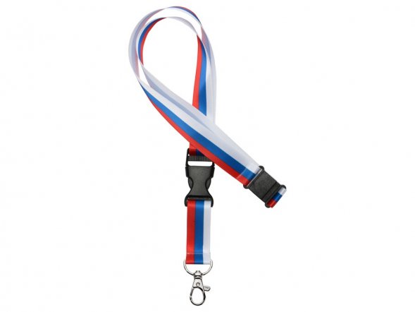 Ланъярд с карабином, межуровневым замком и замком обрыва 