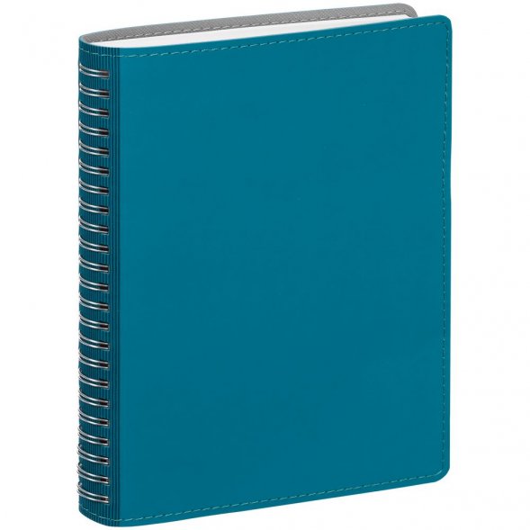 Ежедневник Spring Shall, недатированный, бирюзовый 