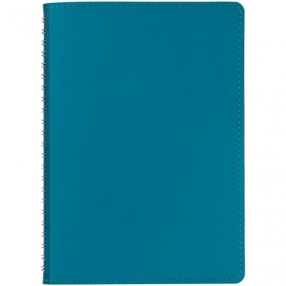 Ежедневник Spring Shall, недатированный, бирюзовый 