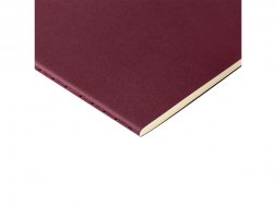 Бизнес тетрадь А5 Megapolis flex 60 л. soft touch клетка, бордовый