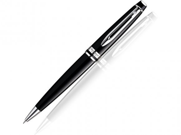 Шариковая ручка Waterman Expert 3, цвет: Black CT, стержень: Mblu 