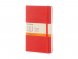 Записная книжка Moleskine Classic (в линейку) в твердой обложке, Large (13х21см), красный 
