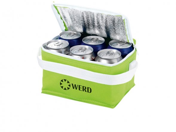 Сумка-холодильник Spectrum, зеленое яблоко/белый 