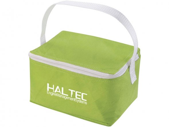 Сумка-холодильник Spectrum, зеленое яблоко/белый 