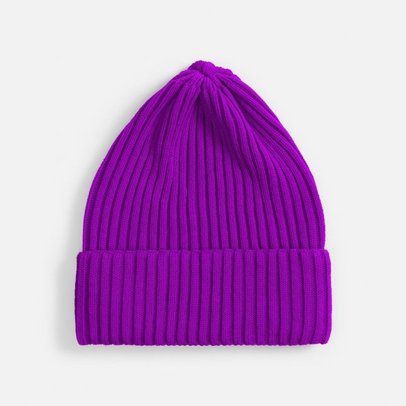 Шапка Yong, фиолетовая 