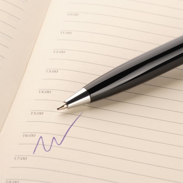 Шариковая ручка Sonata BP, черная 