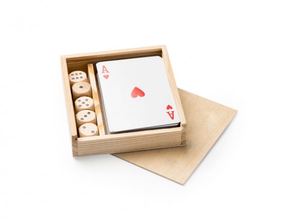 Набор BRISCA из 2 настольных игр: французская колода и кости 