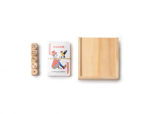 Набор BRISCA из 2 настольных игр: французская колода и кости 