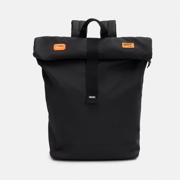 Лейбл из ПВХ Dzeta, XS, оранжевый неон 