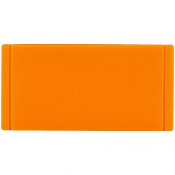 Лейбл из ПВХ Dzeta, S, оранжевый неон 