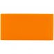 Лейбл из ПВХ Dzeta, S, оранжевый неон 