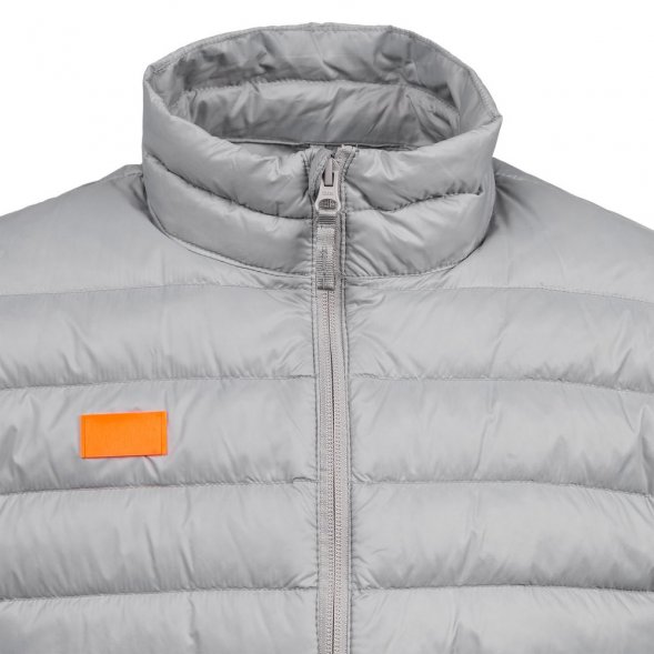 Лейбл из ПВХ Dzeta, S, оранжевый неон 