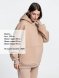 Худи Kulonga Oversize, бежевое (песочное) 