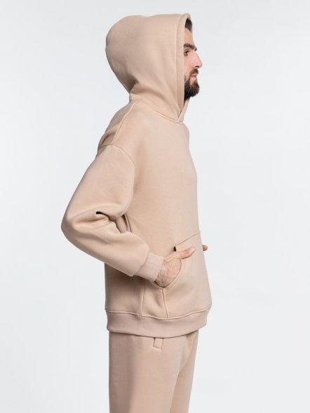 Худи Kulonga Oversize, бежевое (песочное) 