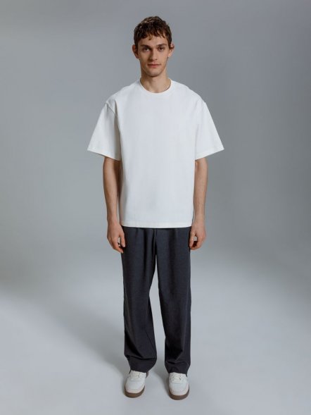 Футболка оверсайз Kangas, белая 