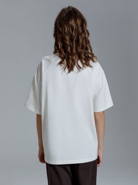 Футболка оверсайз Kangas, белая 