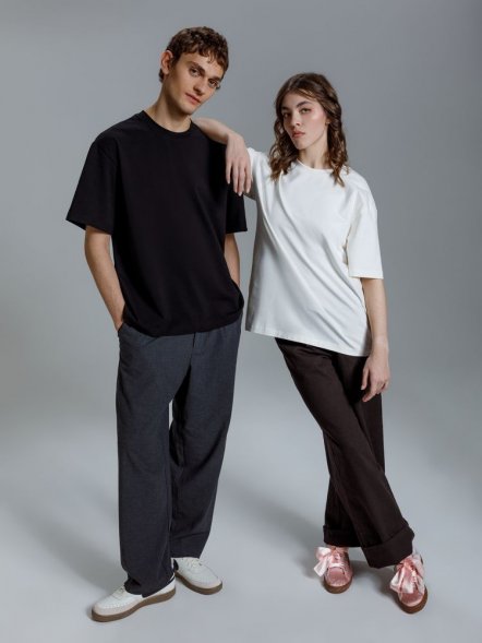 Футболка оверсайз Kangas, белая 