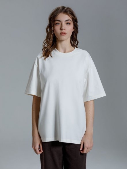 Футболка оверсайз Kangas, белая 