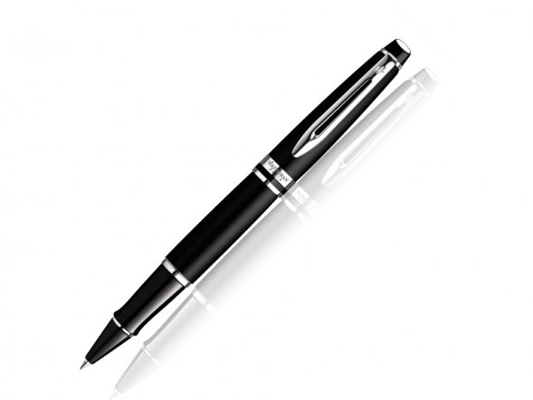 Ручка-роллер Waterman Expert, цвет: MattBlack, стержень: Fblk 