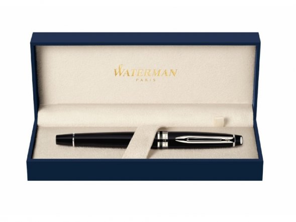Ручка-роллер Waterman Expert, цвет: MattBlack, стержень: Fblk 