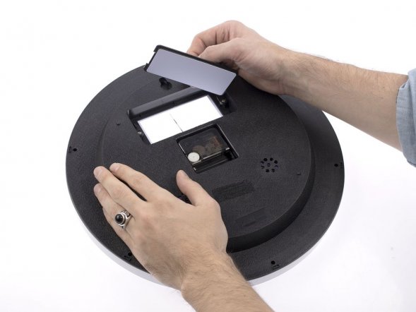 Часы настенные Insert2, белые 