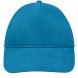 Бейсболка Sunny, ярко-бирюзовая 