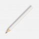 Карандаш простой Mini, белый 
